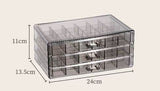 3-Layer Acrylic Earring Holder Display Box