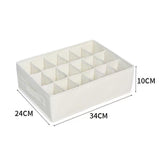 18-Grid Sock & Underwear Drawer Organizer Box