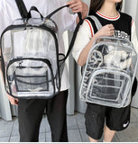 Transparent Clear School Backpack