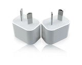 AU Dual USB Wall Charger Plug 5V/2.1A (2/4 Pack)