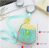 Colorblock Crossbody Bag for Girls