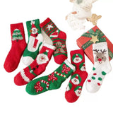 7 Pairs Women’s Christmas Slipper Socks Set