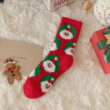7 Pairs Women’s Christmas Slipper Socks Set