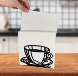 Elegant Metal Napkin & Paper Towel Holder