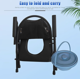Portable Folding Toilet Chair for Elderly