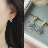 Cosmic Galaxy Earrings: Celestial Elegance