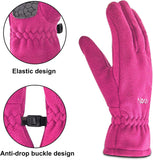 (5-10Y) Kids Thermal Touchscreen Fleece Gloves