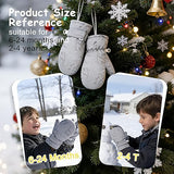(6M–8Y) Baby & Kids Waterproof Winter Mittens
