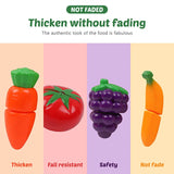 Kids' Cutting Fruit & Veggie Toy Set