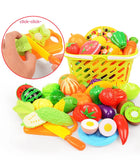 Kids' Cutting Fruit & Veggie Toy Set