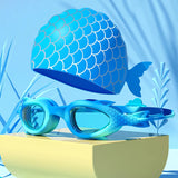 Professional Swimming Goggles & Cap Set