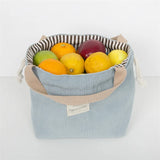 Corduroy Canvas Lunch Bag