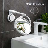 360° Swivel Wall-Mounted Mirror