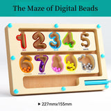 Magnetic Bead Maze Toy for Kids (Ages 2-6)