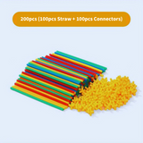 Straw Builder Toys