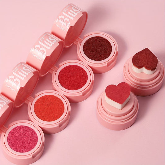 Heart-Shaped Natural Blush Stamp
