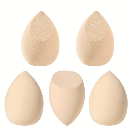 Set of Five Makeup Sponges