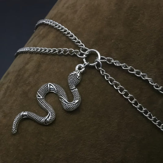 Snake Double Strand Necklace
