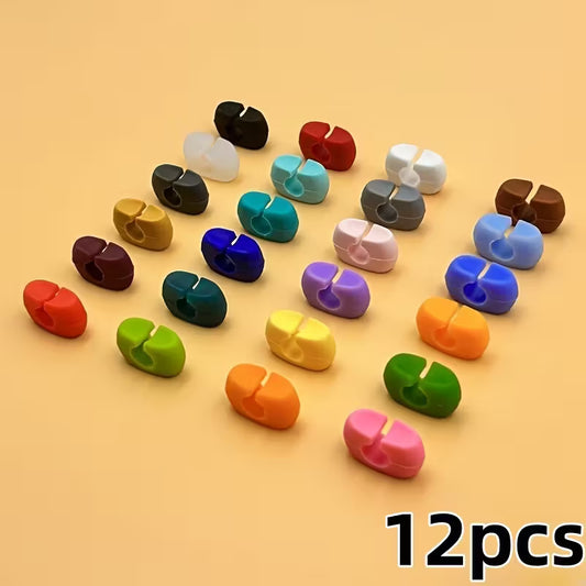 12pcs Silicone Wine Glass Markers