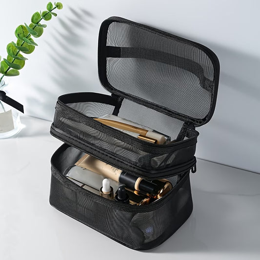 Spacious Travel Makeup Organizer Bag