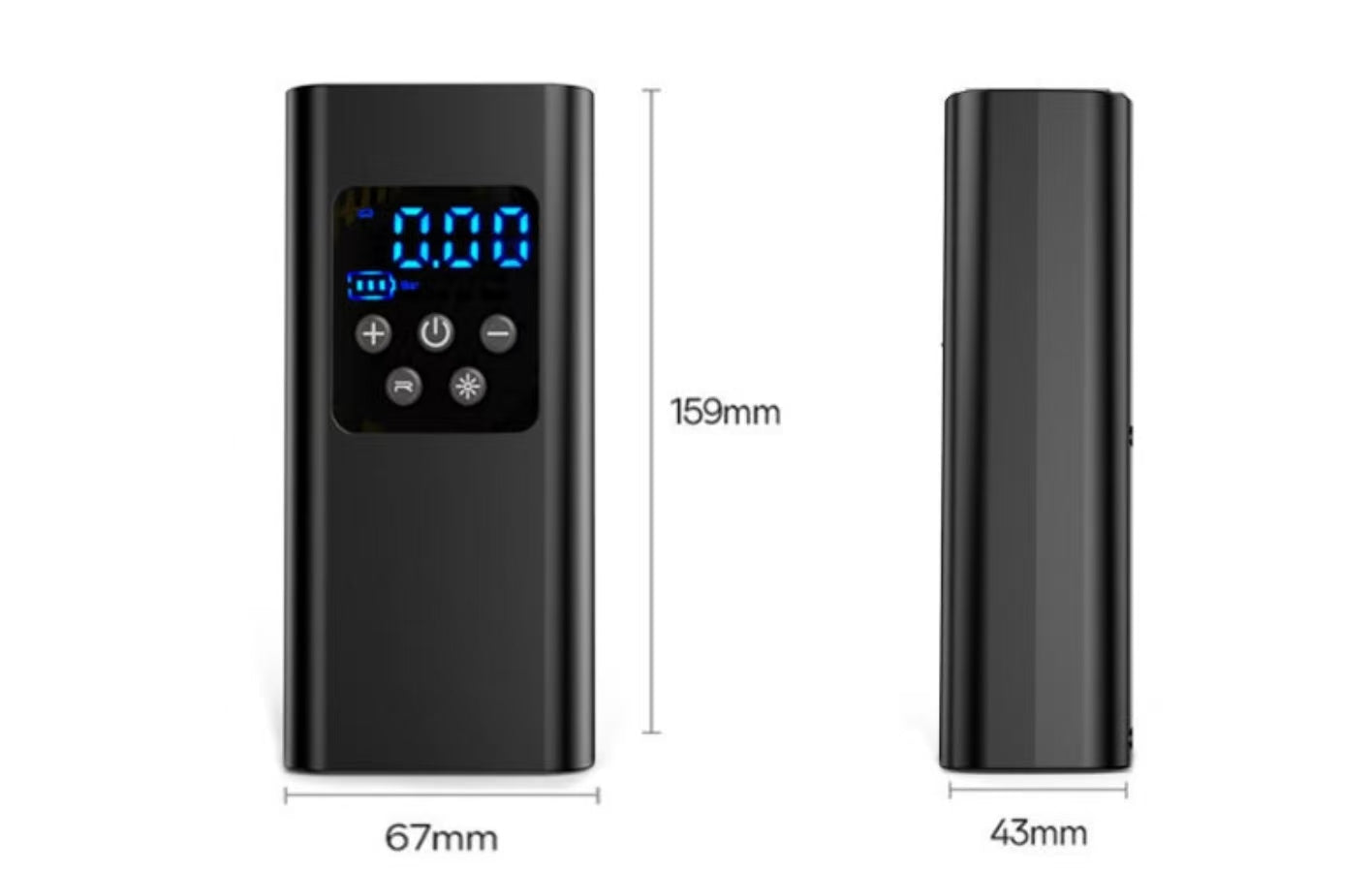 Portable Digital Tire Inflator Pump