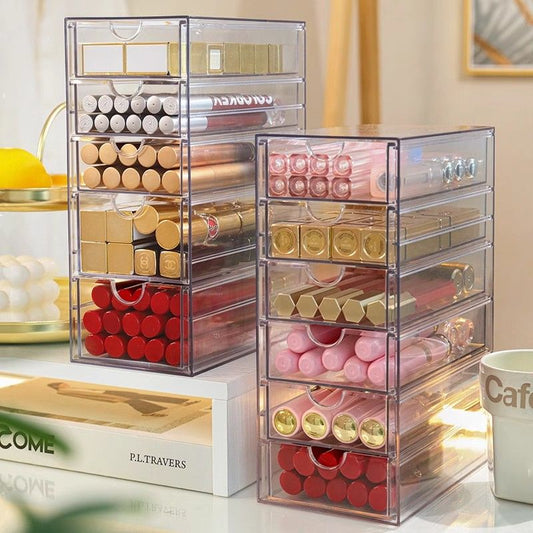 Clear Stackable Acrylic Drawer Organizer