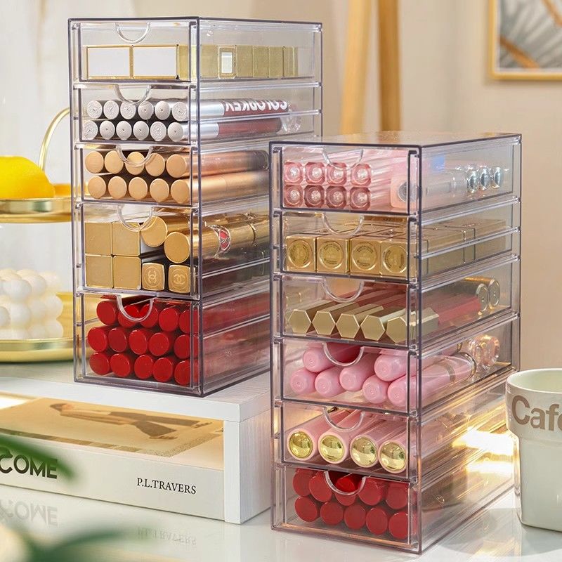 Clear Stackable Acrylic Drawer Organizer