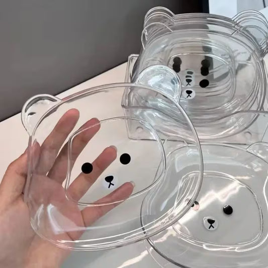 Cute Bear Snack Plate