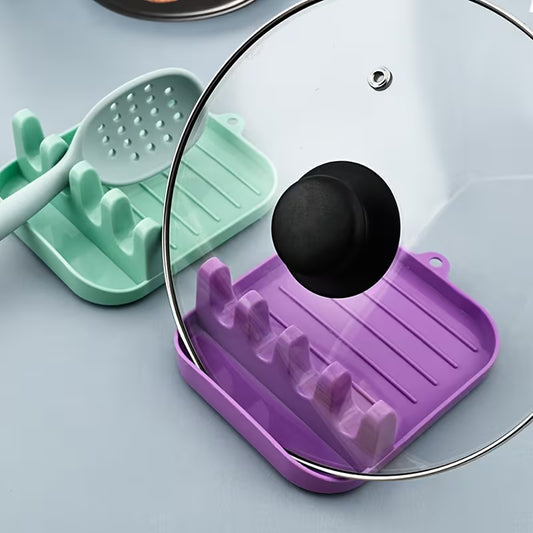 1pc Multi-Purpose Spoon Rest Utensil Holder