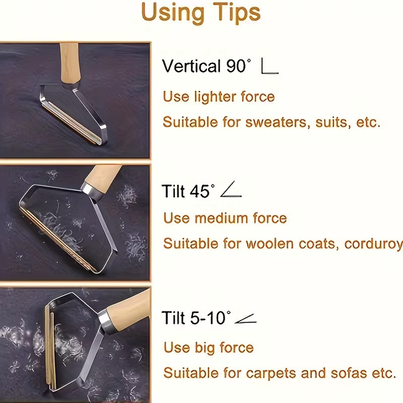 Multi-Surface Pet Hair Remover for Fabrics & Carpets