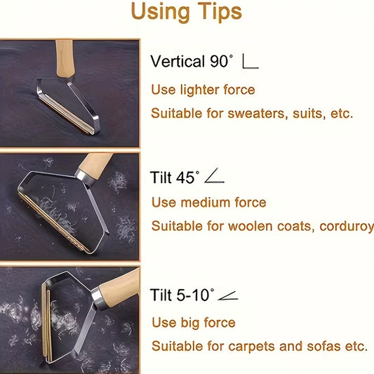 Multi-Surface Pet Hair Remover for Fabrics & Carpets