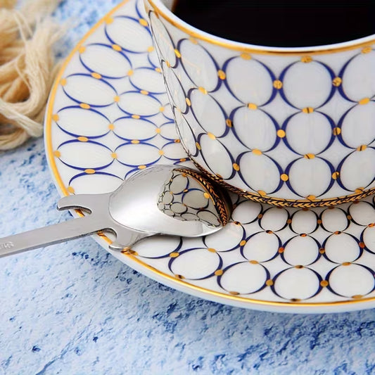 Creative Guitar-Shaped Stainless Steel Spoon