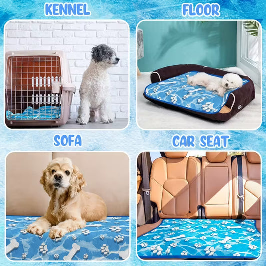 Luxury Dog Cooling Pillow Mat