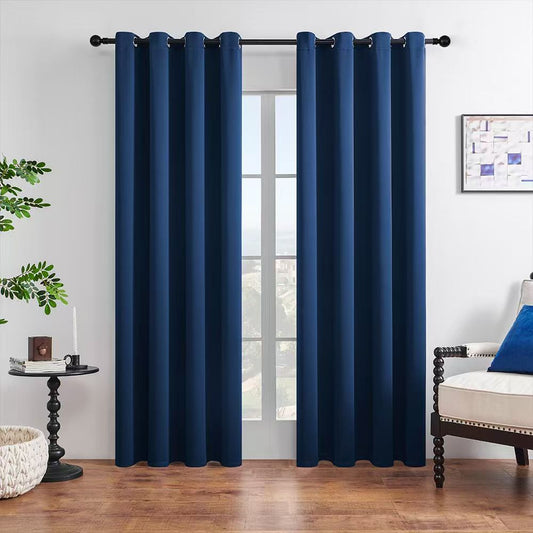 52×84″ (2 Panels) Blackout Curtains for Bedroom