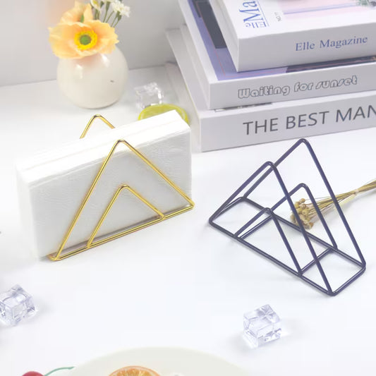 1pc Cast Iron Napkin Holder Stand