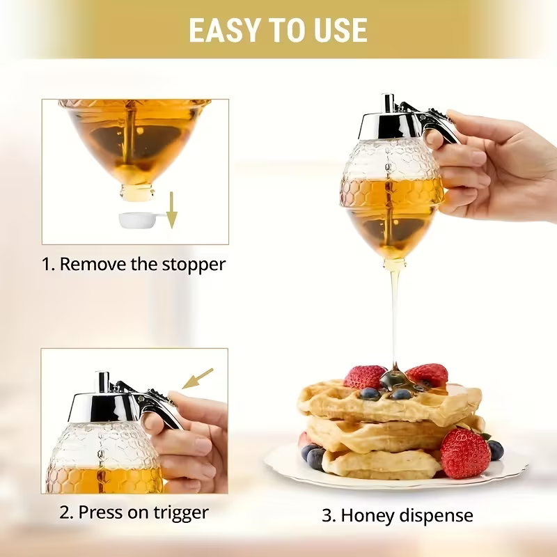 Honey Dispenser with a Stand