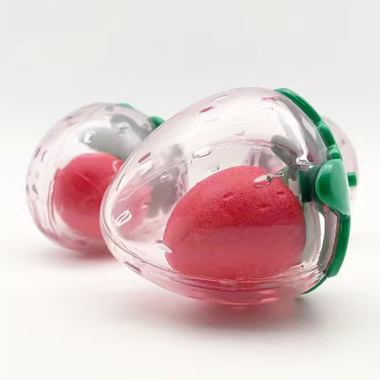 Strawberry Squeaky Pet Toy