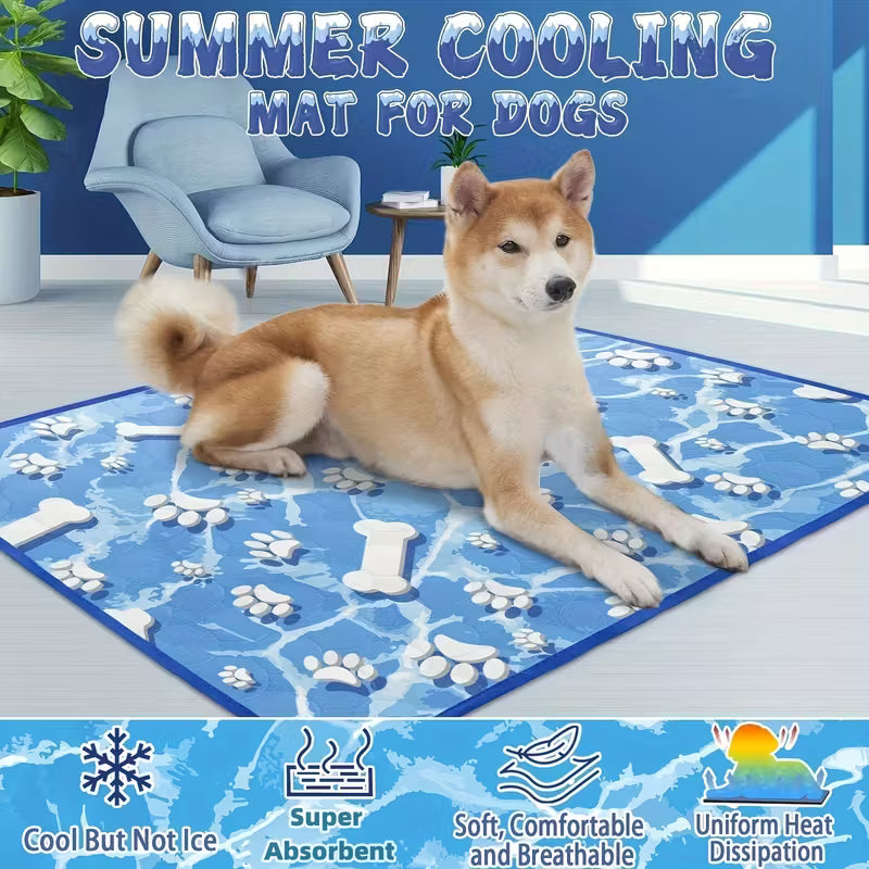 Luxury Dog Cooling Pillow Mat