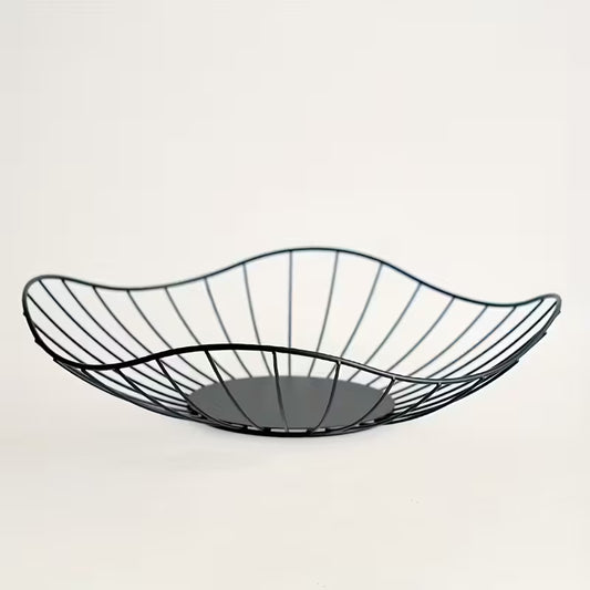 Elegant Iron Fruit Bowl