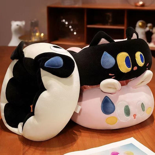 Cute Cartoon Cat U-Shaped Neck Pillow