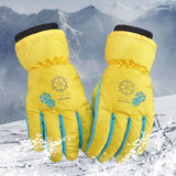 (3-15Y) Kids Windproof Winter Ski Mittens
