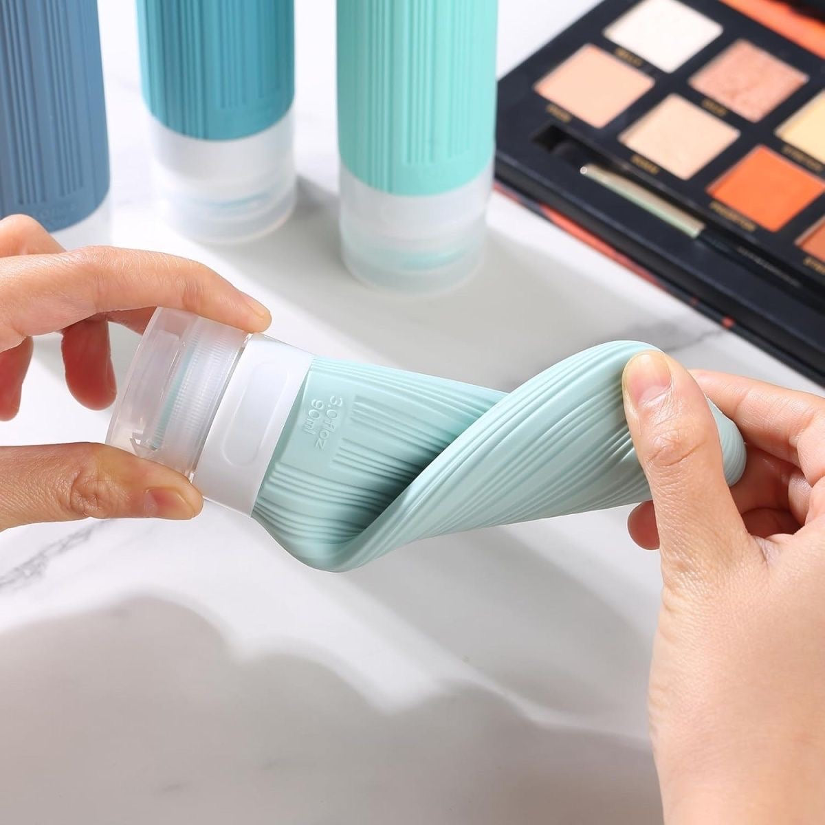 90ml Leak-Proof Refillable Travel Bottle