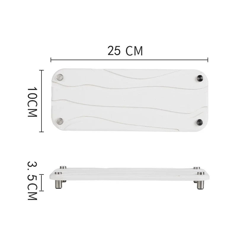 Quick-Dry Sink Caddy Stone Tray