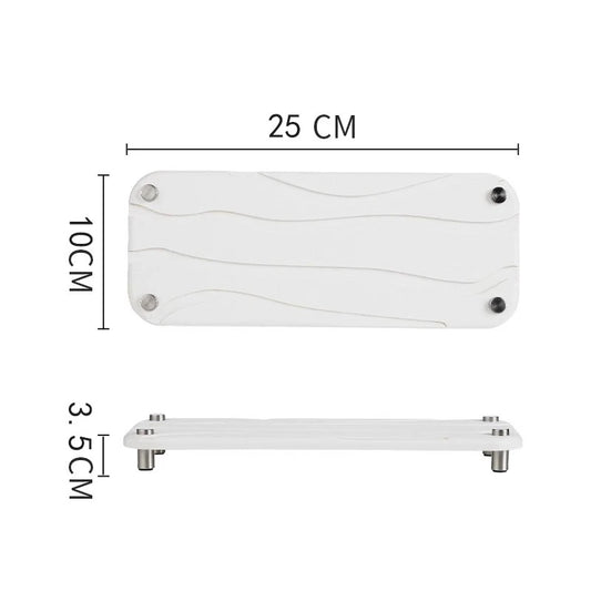 Quick-Dry Sink Caddy Stone Tray