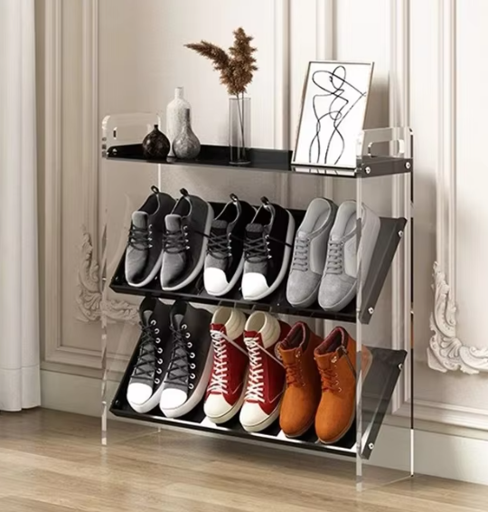 Slim Transparent Acrylic Multi-Tier Organizer