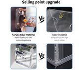 Slim Transparent Acrylic Multi-Tier Organizer