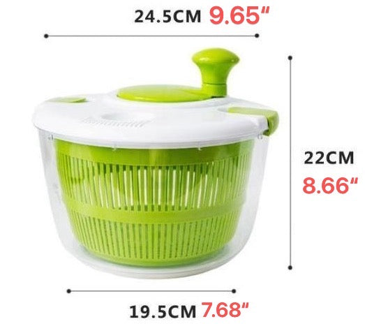Manual Vegetable Dehydrator & Washing Basket