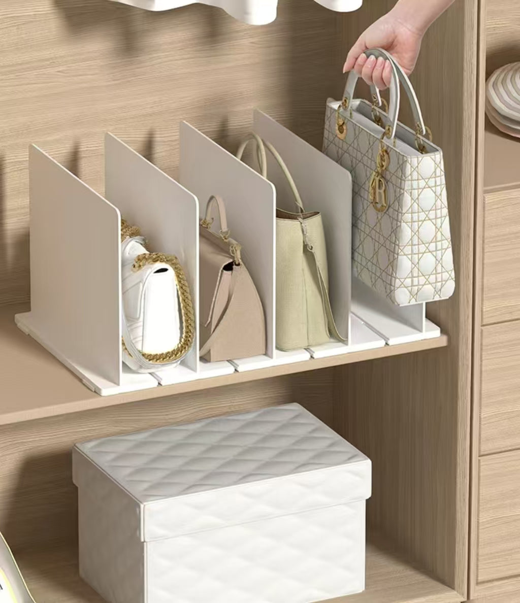 Adjustable Foldable PP Closet Organizer Divider