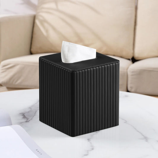 PU Leather Tissue Box Cover