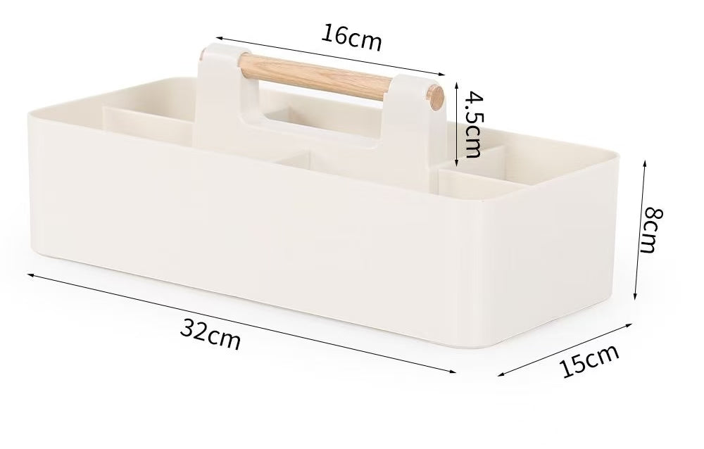 Portable Desktop Storage Box Organizer